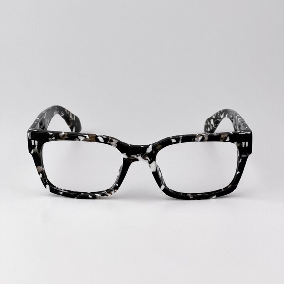 Off-White STYLE 53 Women Eyeglasses – Havana Black Square Frame | Model OERJ053 - Picture 3 of 11